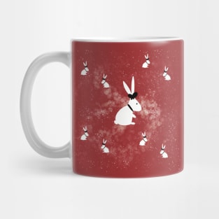 White rabbit Mug